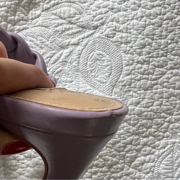 Steve Madden Kenley Lavender Braided Heels - Picture 7 of 8